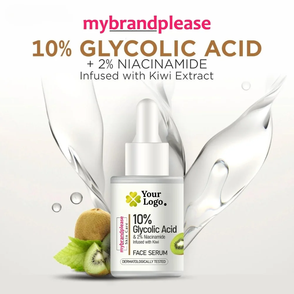 10% Glycolic Acid + 2% Niacinamide Infused with Kiwi Face Serum