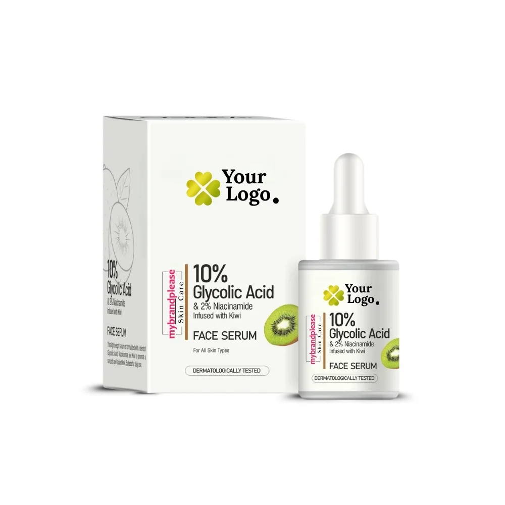 10% Glycolic Acid + 2% Niacinamide Infused with Kiwi Face Serum