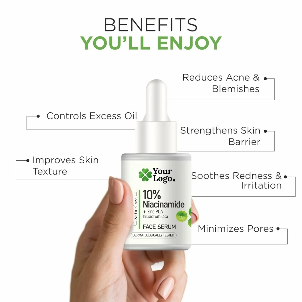 10% Niacinamide + Zinc PCA Infused with Cica Face Serum