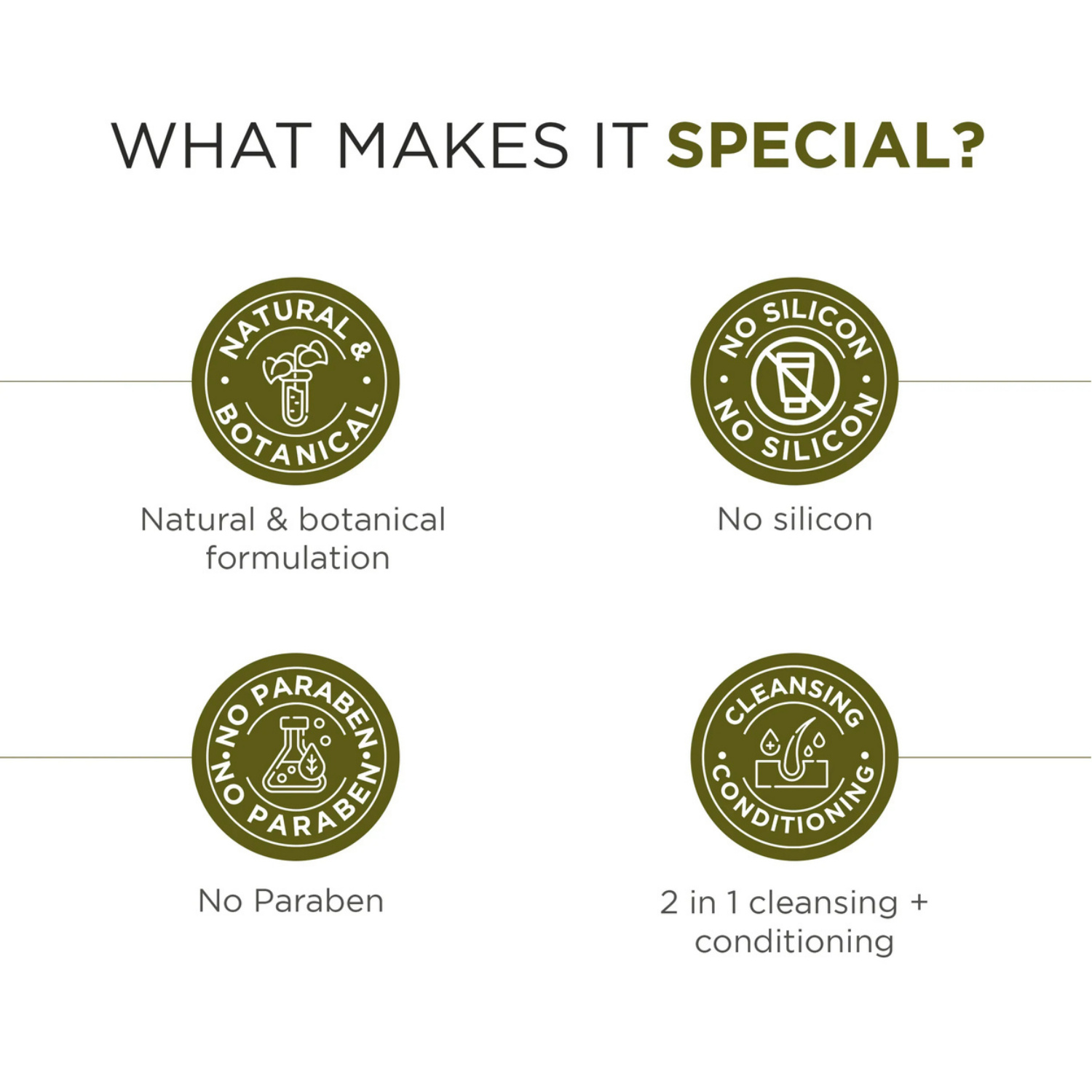 Conditioning Shampoo enriched with Heena & Bhringraj (Eclipta Alba) Extracts