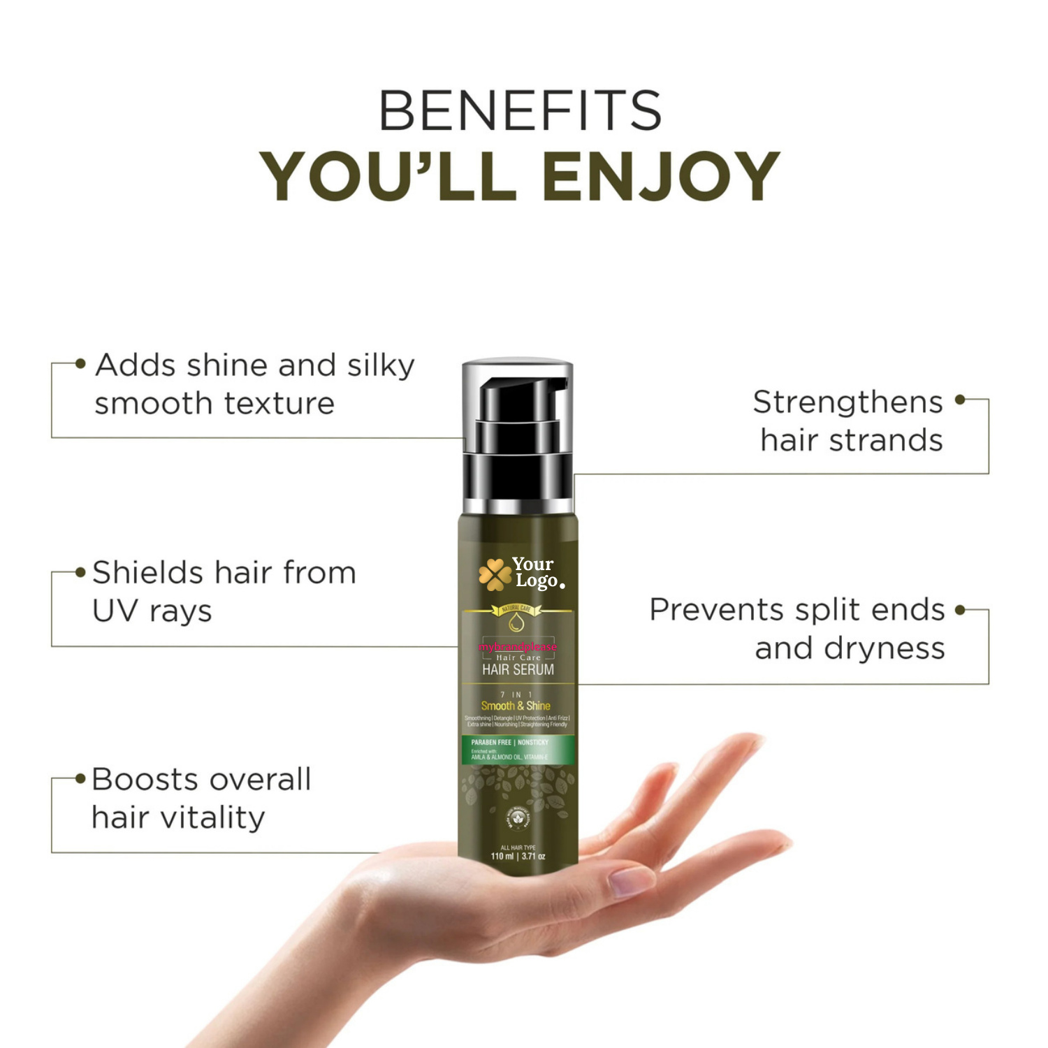 Hair Serum Enriched with Eclipta Alba [ Bhringraj ]