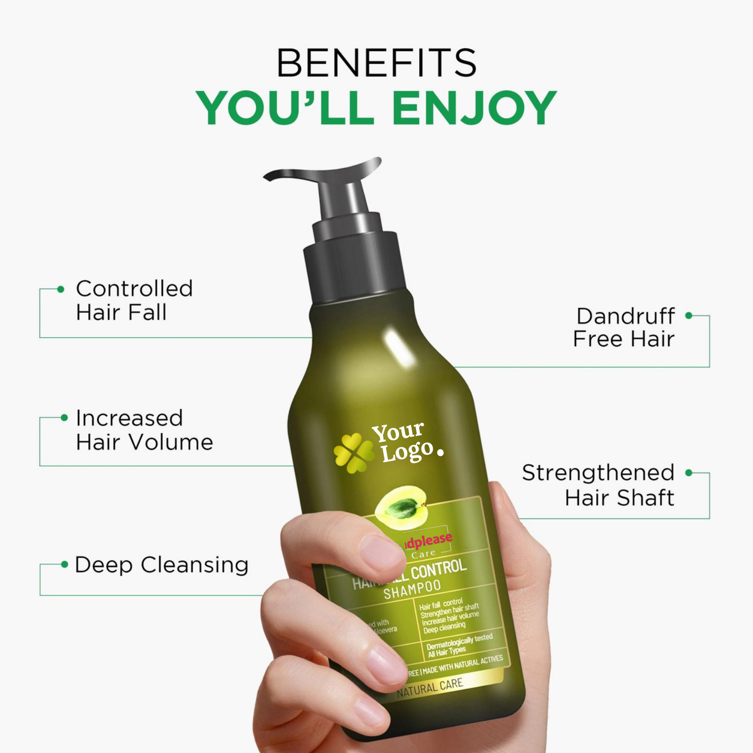 Indian Gooseberry Shampoo enriched with Amla & Aloevera Extracts