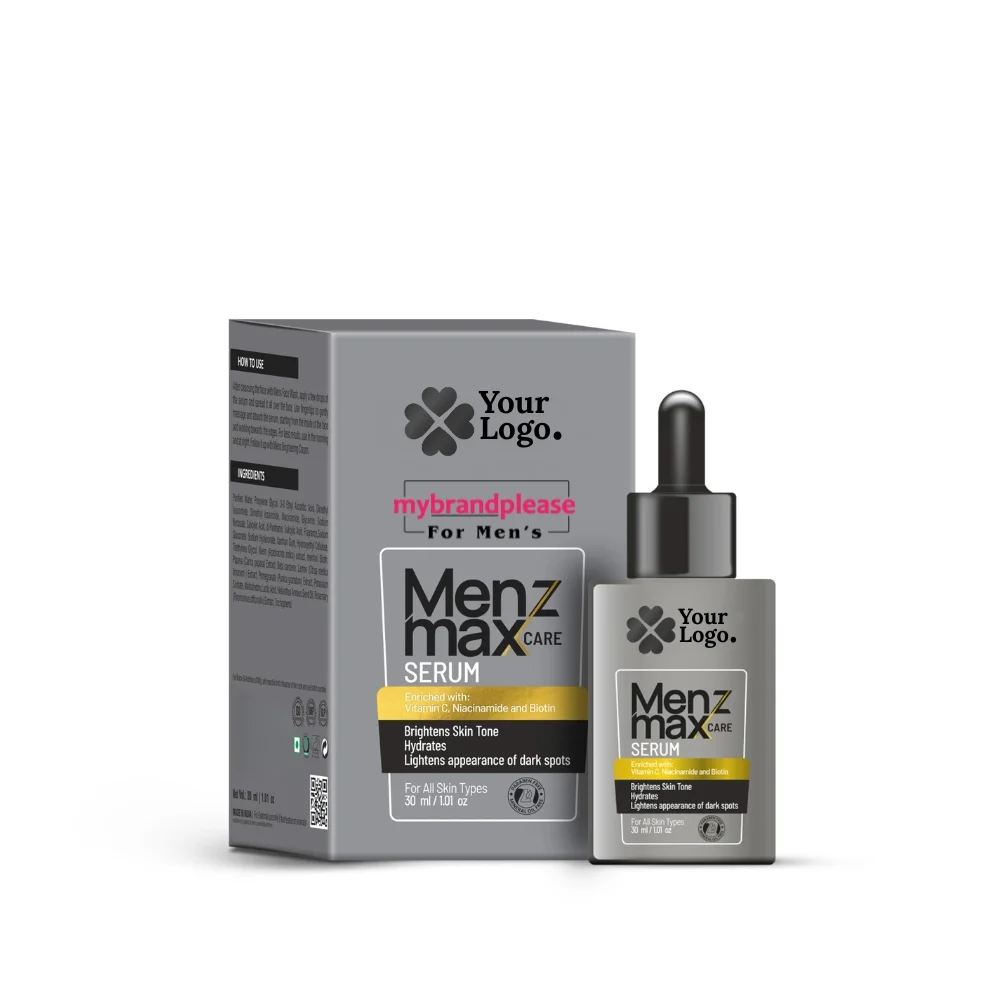 Menz Max Care _Vitamin C, Niacinamide & Biotin Serum