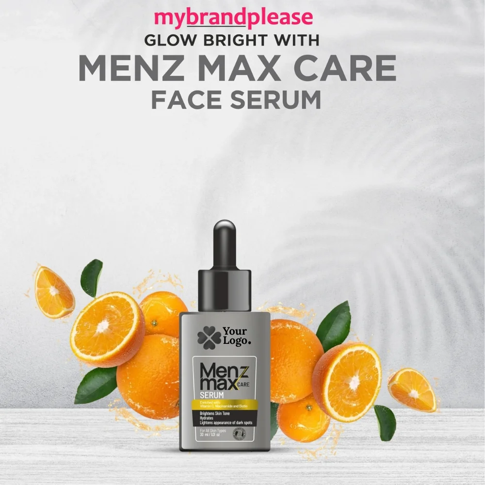 Menz Max Care _Vitamin C, Niacinamide & Biotin Serum