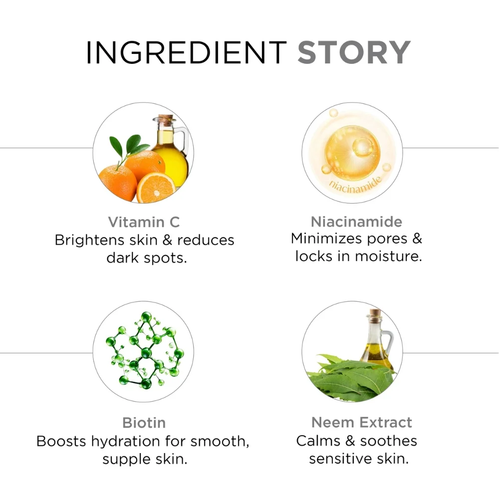 Menz Max Care _Vitamin C, Niacinamide & Biotin Serum