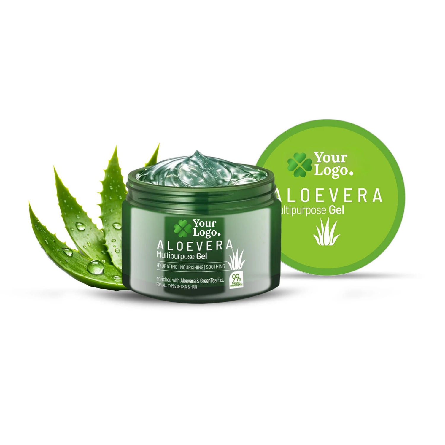 Multi Purpose Gel Enriched with AloeVera & Green Tea Extracts