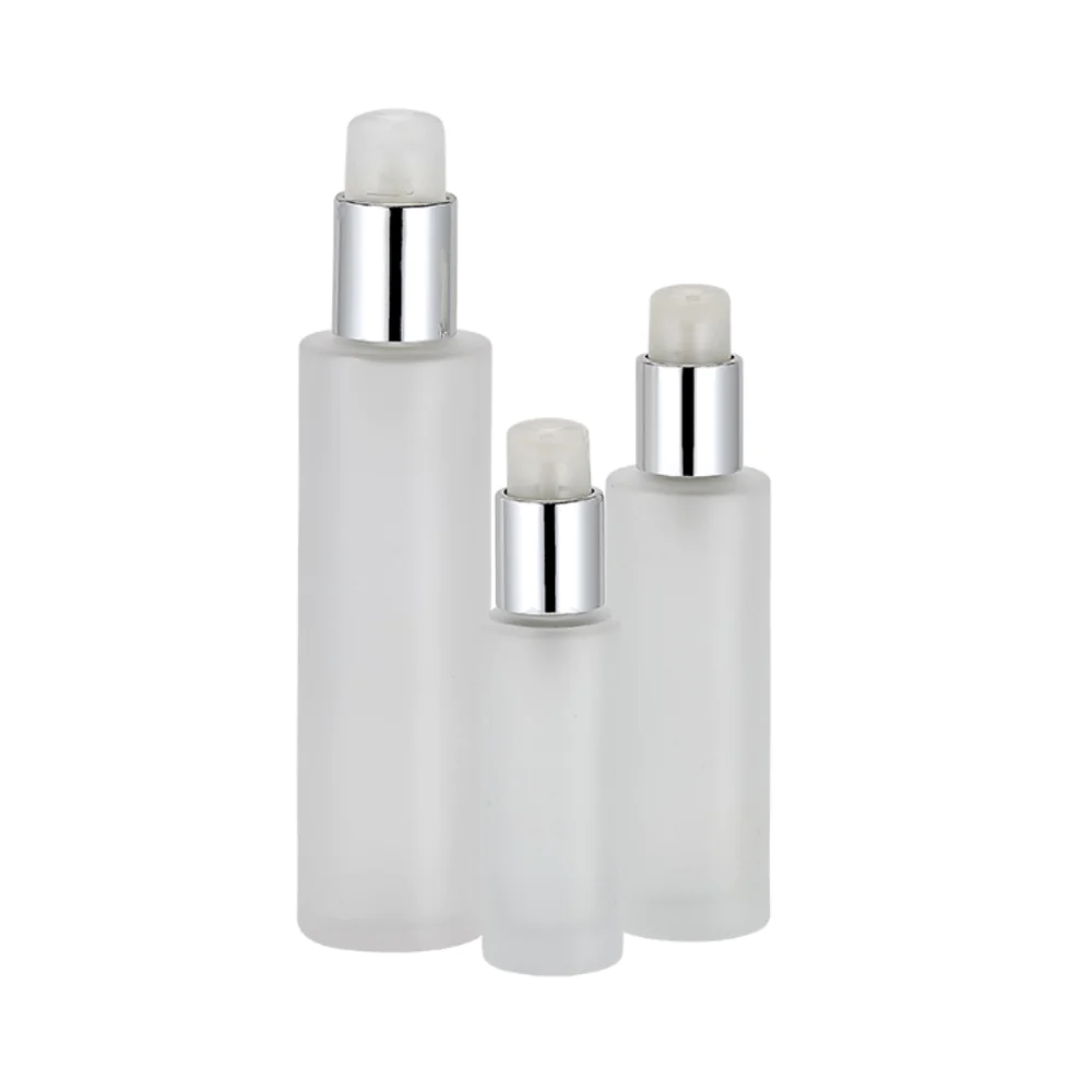 Premium Glass Frosted Cylinder Collection