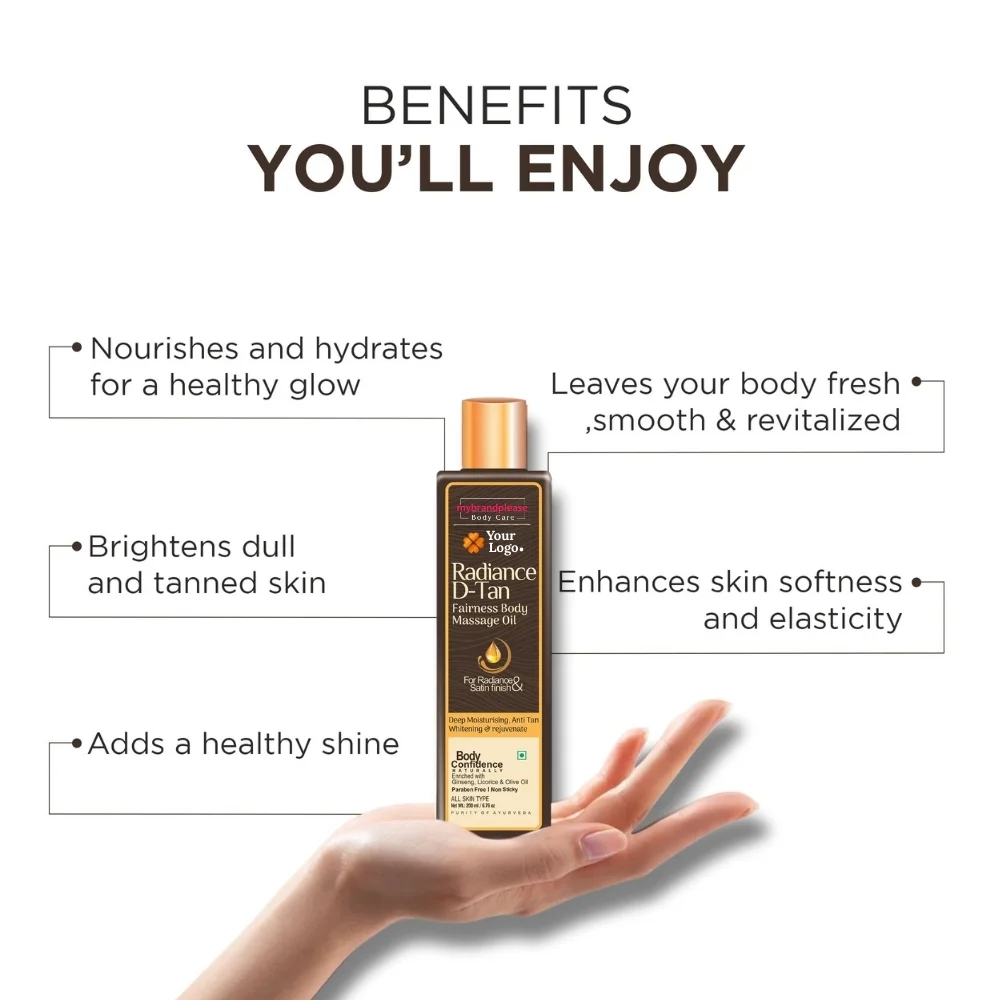 Radiance D-Tan Fairness Massage Oil