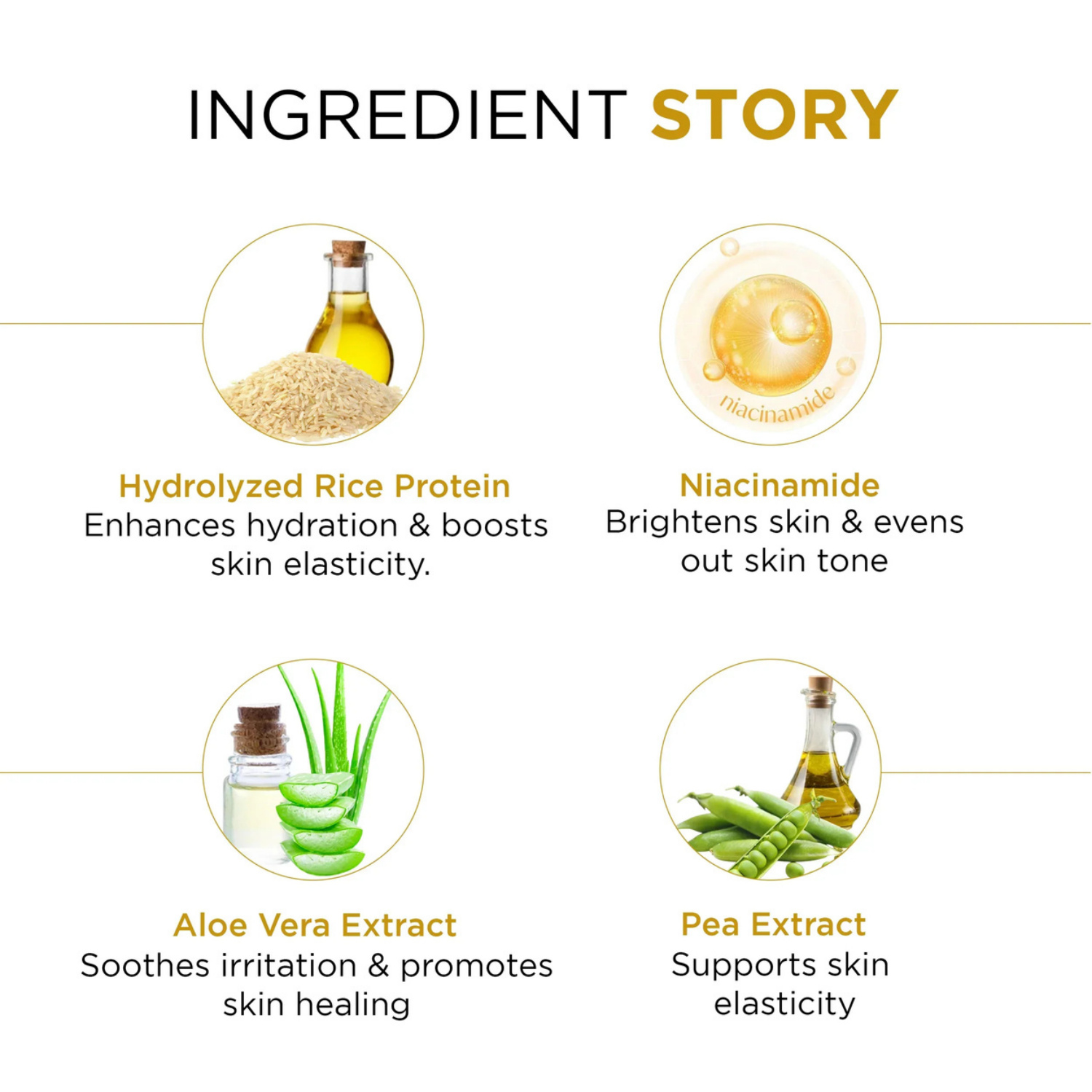 Rice Water Brightening Foaming Cleanser With Niacinamide & Aloevera Extract