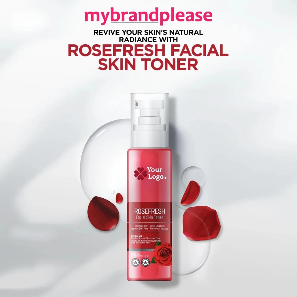 Rose Fresh Facial Skin Toner
