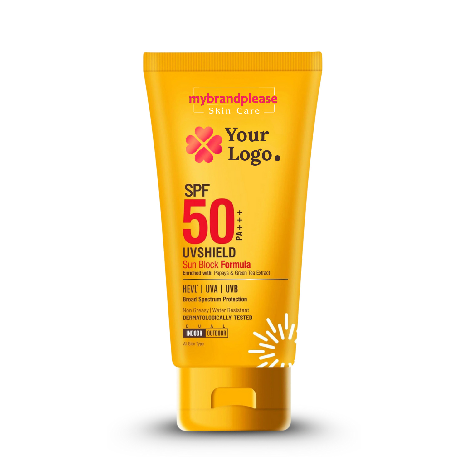 SPF 50 PA+++ Enriched with Papaya & Green Tea Extract