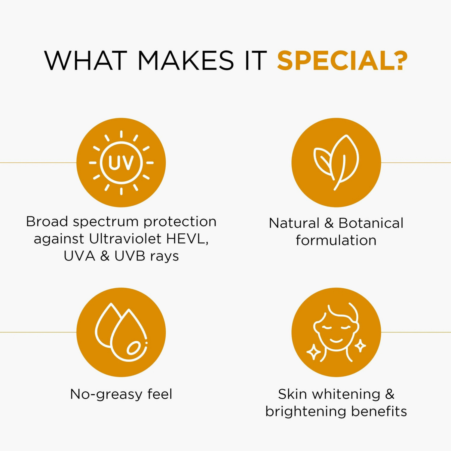 SPF 50 PA+++ Enriched with Papaya & Green Tea Extract