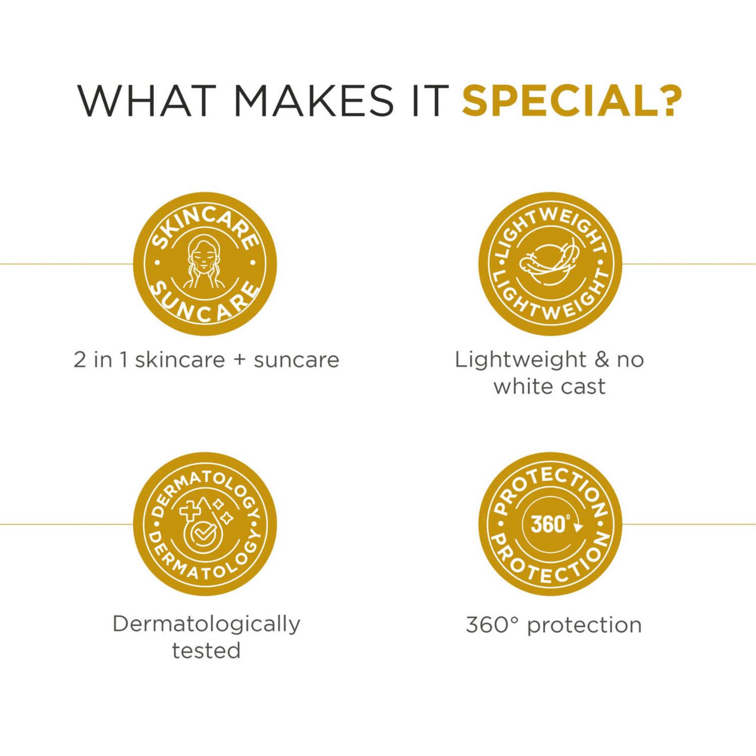 SPF 50PA+++ Papaya Extract Sunscreen Gel