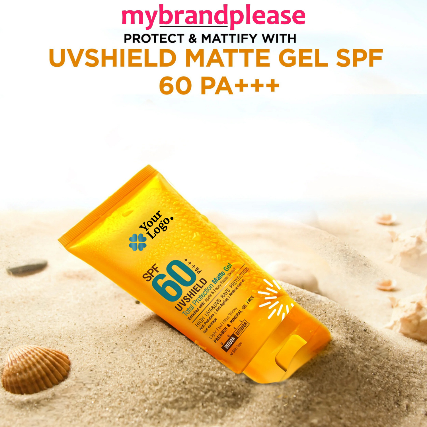 SPF 60 PA+++ Enriched with Apple & Peony Flower Extract
