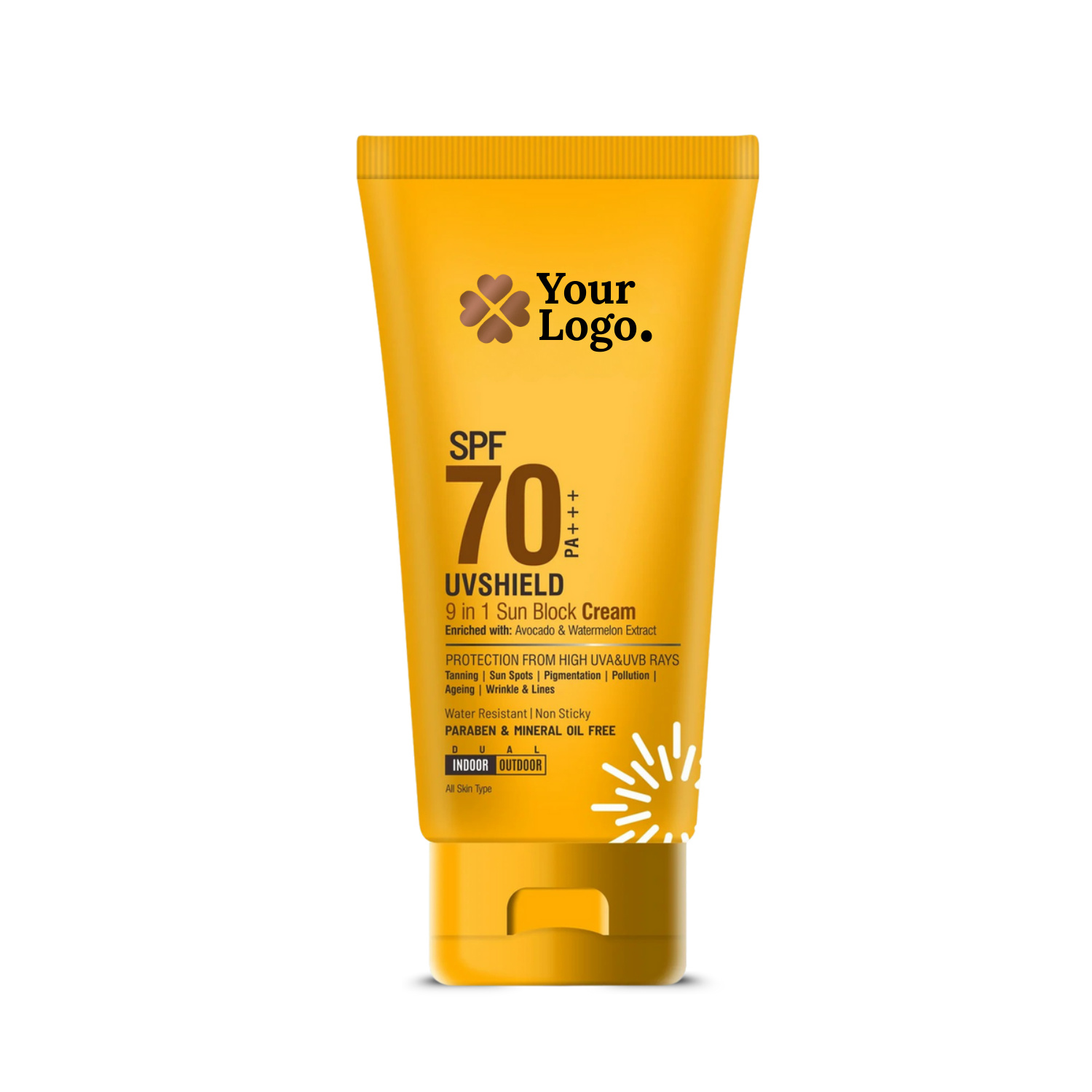 SPF 70 PA+++ Enriched with Avocado & Watermelon Extract